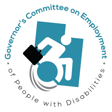 Governor's Committee on Employment of People with Disabilities Logo. Link opens in new tab to jobs dot Utah dot gov